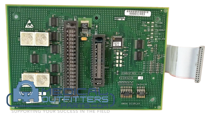 GE X-Ray AMX-4 Display Board, PN 2345237, 2345236