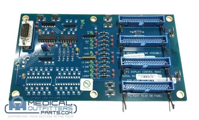 Philips CT Brilliance Foot Switch Tbl Side Contl Pcb, PN 453567430041
