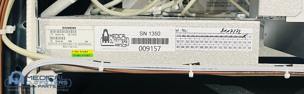 Siemens MRI Avanto ACC-094, PN 8117272