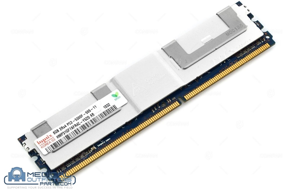 Hynix Server Memory 8GB 2RX4, PN PC2-5300F-555-11,398709-071
