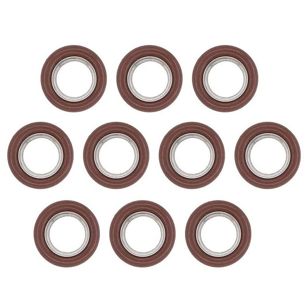 KF-25 NW-25 Vacuum Center Ring Made of SS304 O-ring - 10 PCS 