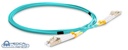 Extron 2LC OM4 MM P/3 LC To LC Multimode Fiber Optic Cable, PN 26-671-03