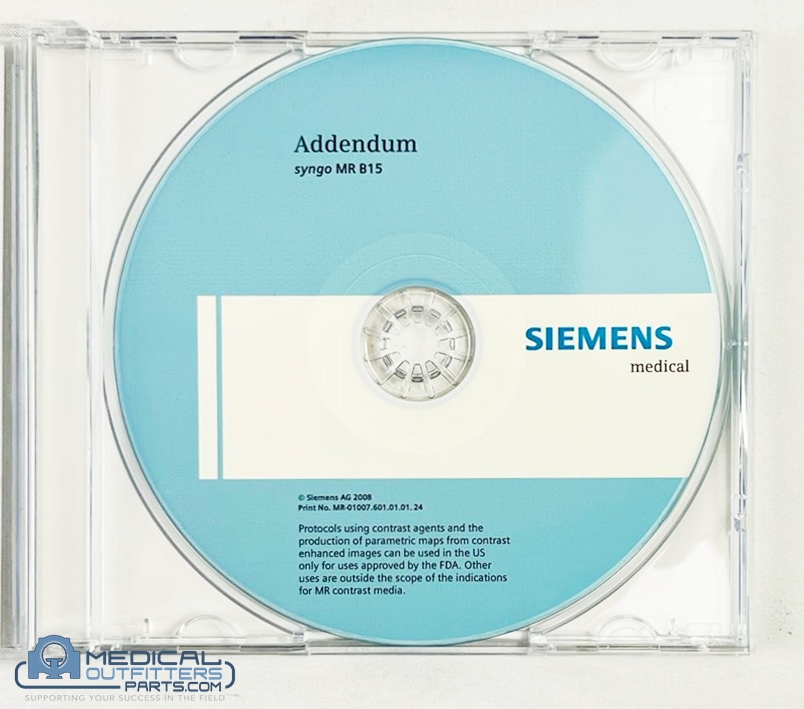 Siemens MRI Addendum Syngo MR B15 SW, PN Syngo MR B15