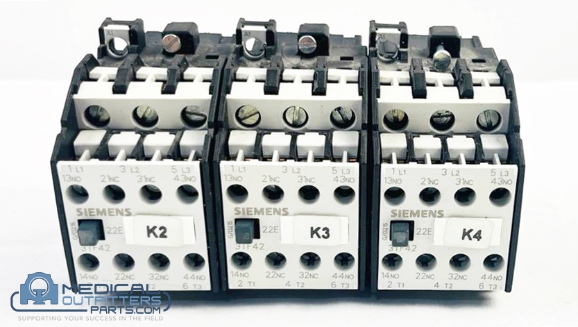 Siemens X-Ray Multix Top Contact 24VDC 3S 400VAC 17A 2HS2HO K2,K3,K4, PN 3086873