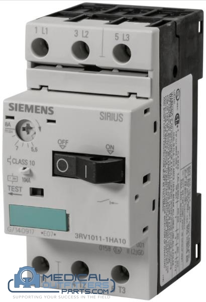 Siemens Sirius Circuit Breaker, PN 3RV1011-1HA10