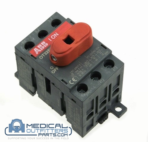 ABB 3 Pole 80 AMP Disconnect Switch, PN 0T63E3