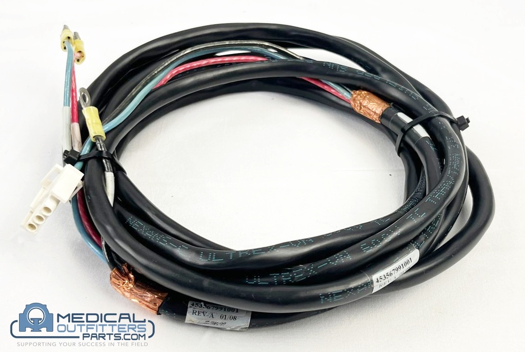 Philips PET/CT TF Big Bore Cable Assembly, TFE60 Power, Head 2, PN 453567991001