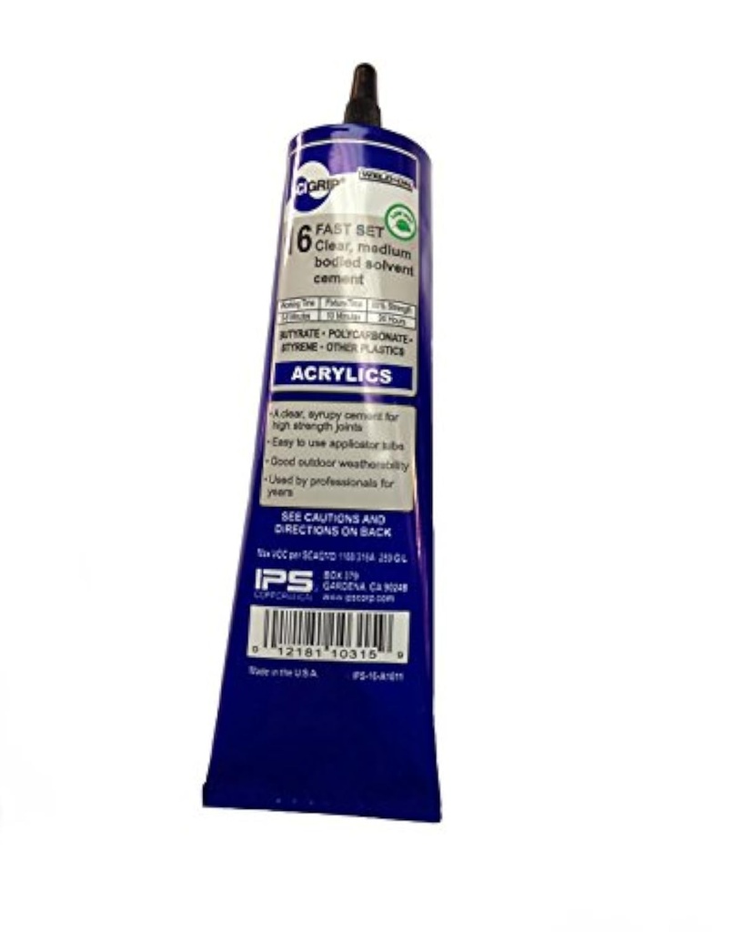Scigrip 10315 16 Acrylic Plastic Cement