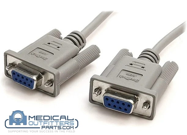 StarTech.com Cable de módem nulo serial RS232 de 10', DB-9 (F) a DB-9 (F), PN SCNM9FF