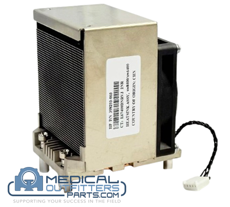 GE MRI Heat Sink Hp 8400 Assy, PN 398293-003