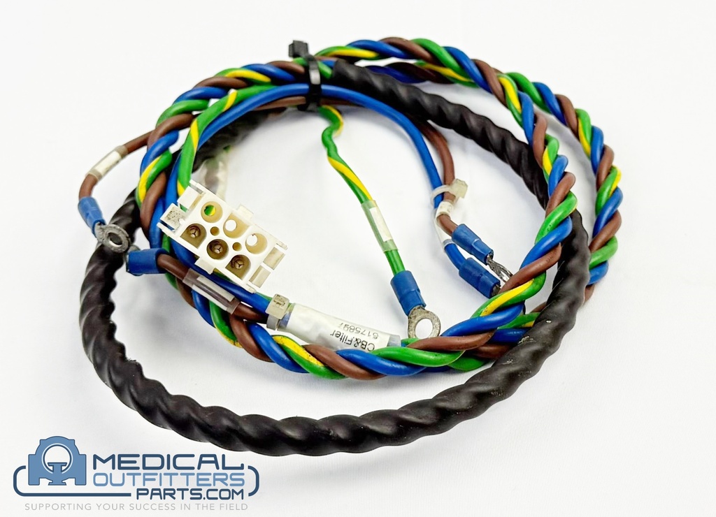 GE CT LIGHTSPEED Cable From Gantry 120VAC To Breaker For NP Lite, PN 5175897