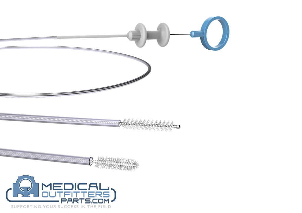 Endoscopy Catheter O.D.2.3mm,Working length: 1800mm,Brush O.D.3.5mm, Brush length:8mm,Straight, PN VDK-BC-23-180-C