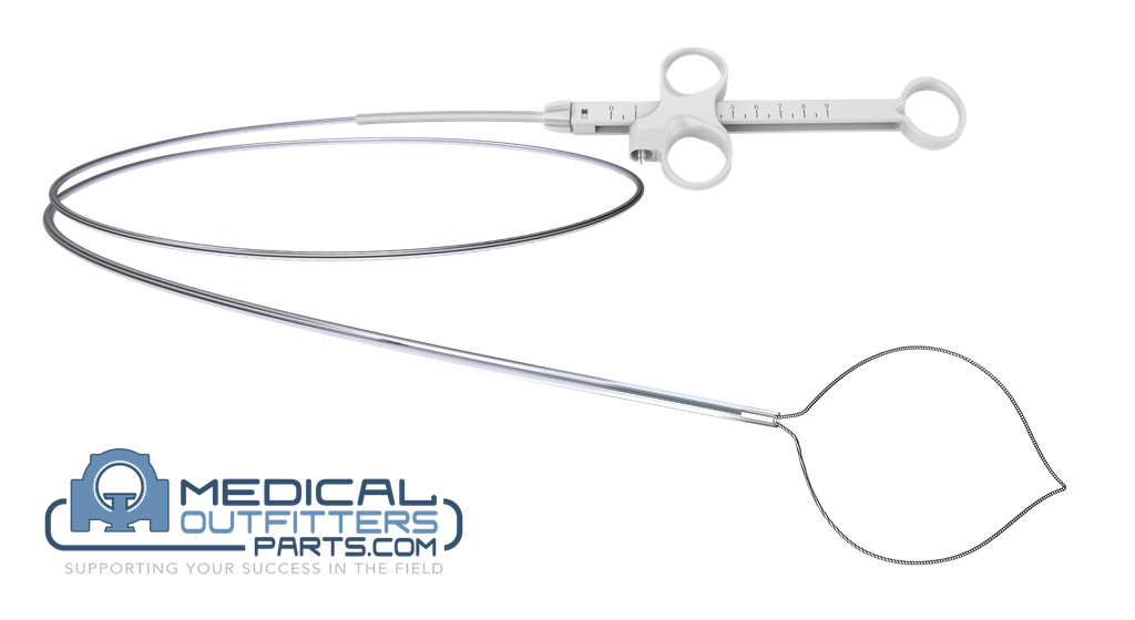 Endoscopy O.D 2.3mm, Working Length 2300mm, Loop 10mm, Oval, PN VDK-SD-23-230-10-A1