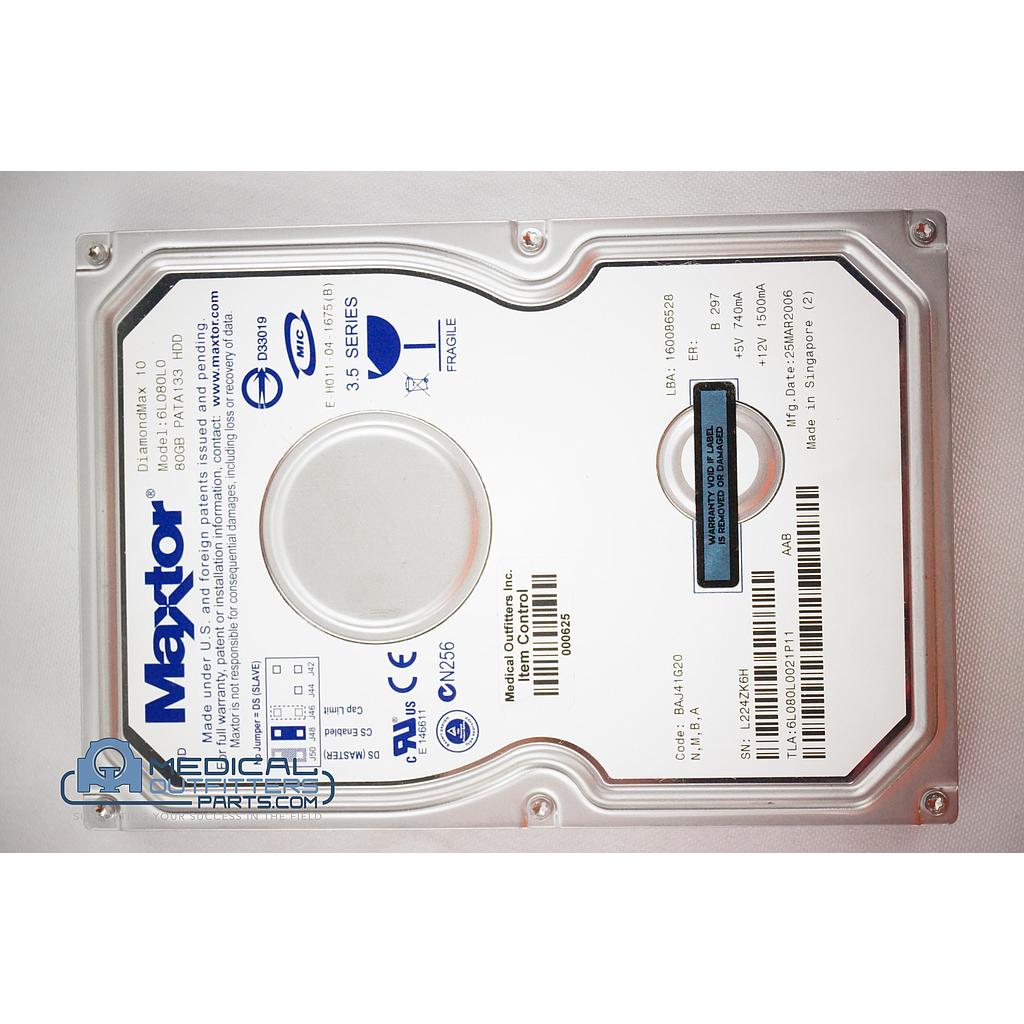 Maxtor Diamond Max 80GB PATA Hard Drive, GE CAD, 6L080L0