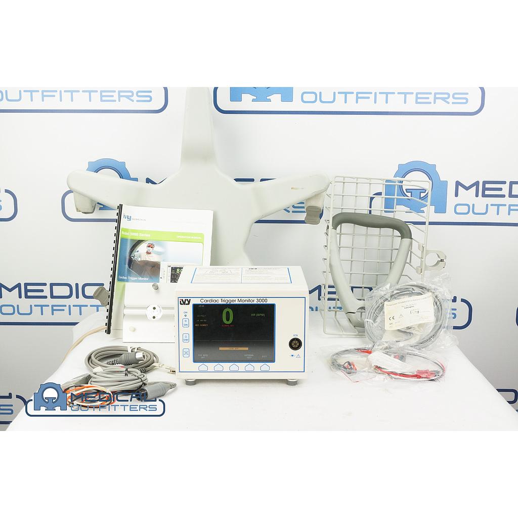 IVY Biomedical Cardiac Trigger 3000 with Accessories for Gemini PETCT, PN 453567976141