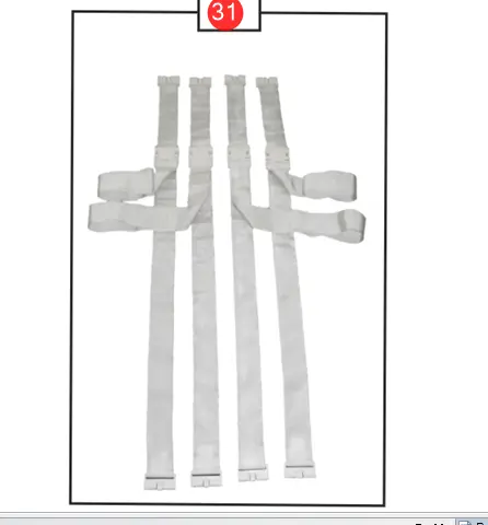 Siemens MRI Skyra 3.0T Fixation Belt Patient, PN 11106262