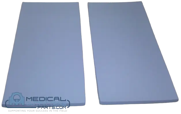 GE MRI Coated Rectangle Elbow Pad, .5 in x 19.75 in - 1 Pair, PN E8823AH