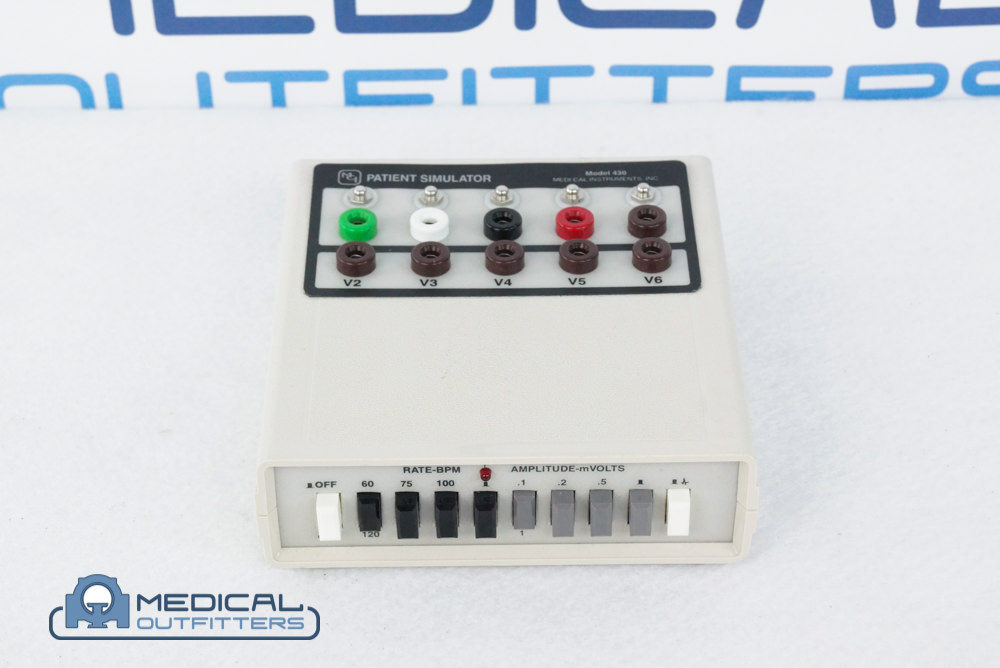 Medi Cal Instruments ECG Patient Simulator 12 Lead, PN 430B