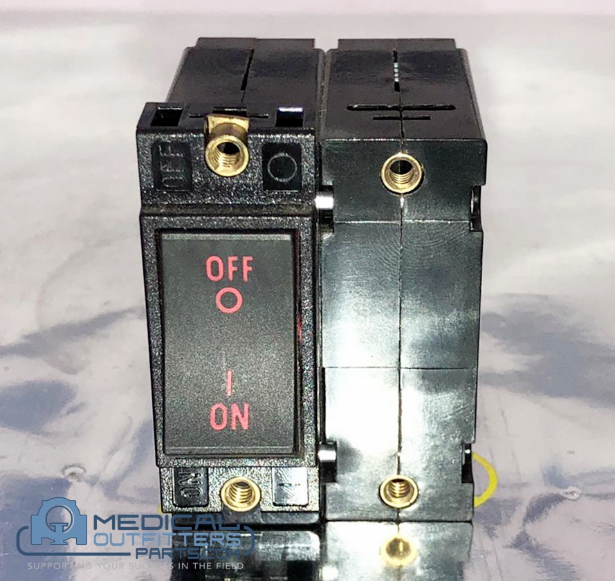 Philips PET Circuit Breaker, 20A, 2-POLE, PN 453567903161, AC-B0-34-620-131-D