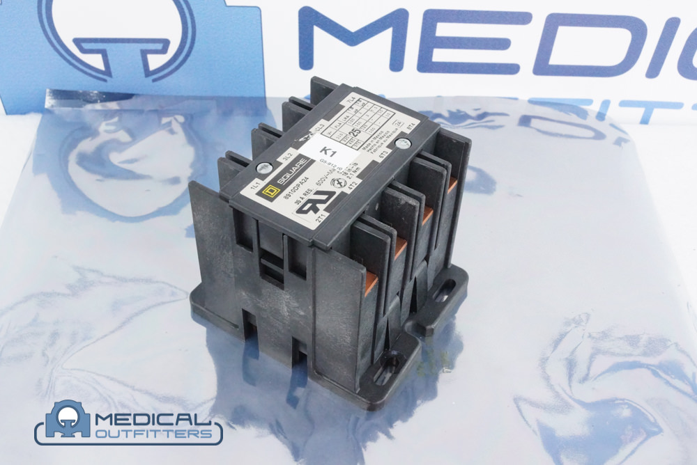 Philips PET/CT Gemini Relay 25A, 24V, 4 Pole, PN 453567912981, 8910DPA24