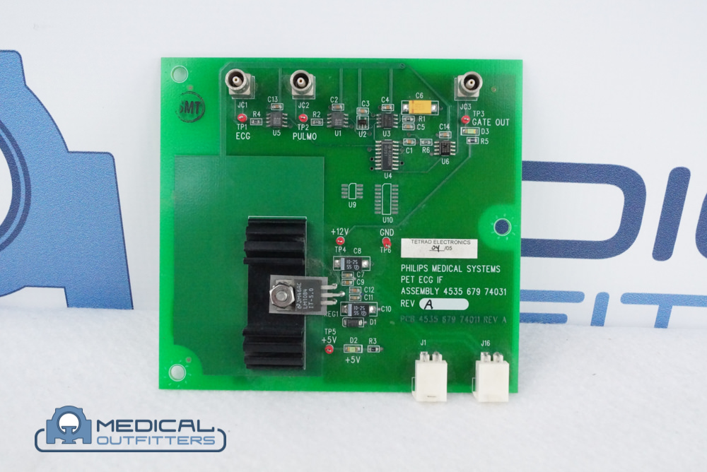 Philips PET ECG IF Board, PN 453567974031,45356797411