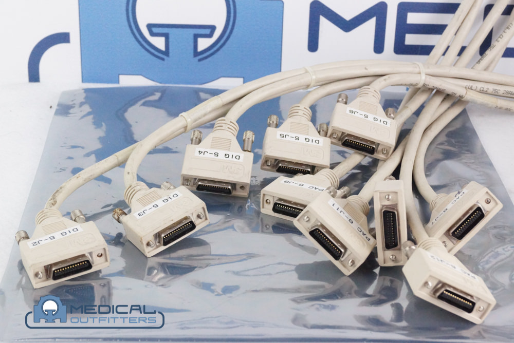Philips PET/CT Cable 3M PMT to PAC 0 to 59, Assy, PN 453567978751, 453567978761, 453567978771, 453567978781, 453567978791, 453567978801