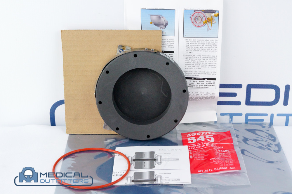 Philips MRI Burst Disk Kit (W O-ring) 3.5", PN 452215040101, ZC9924