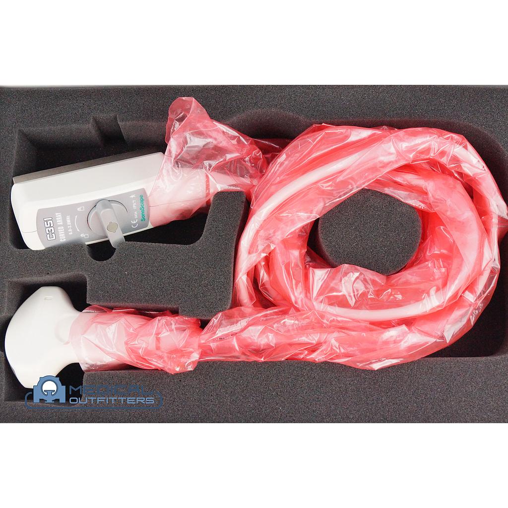SonoScape C-351 Curved Array Ultrasound Transducer, PN 400000315C01