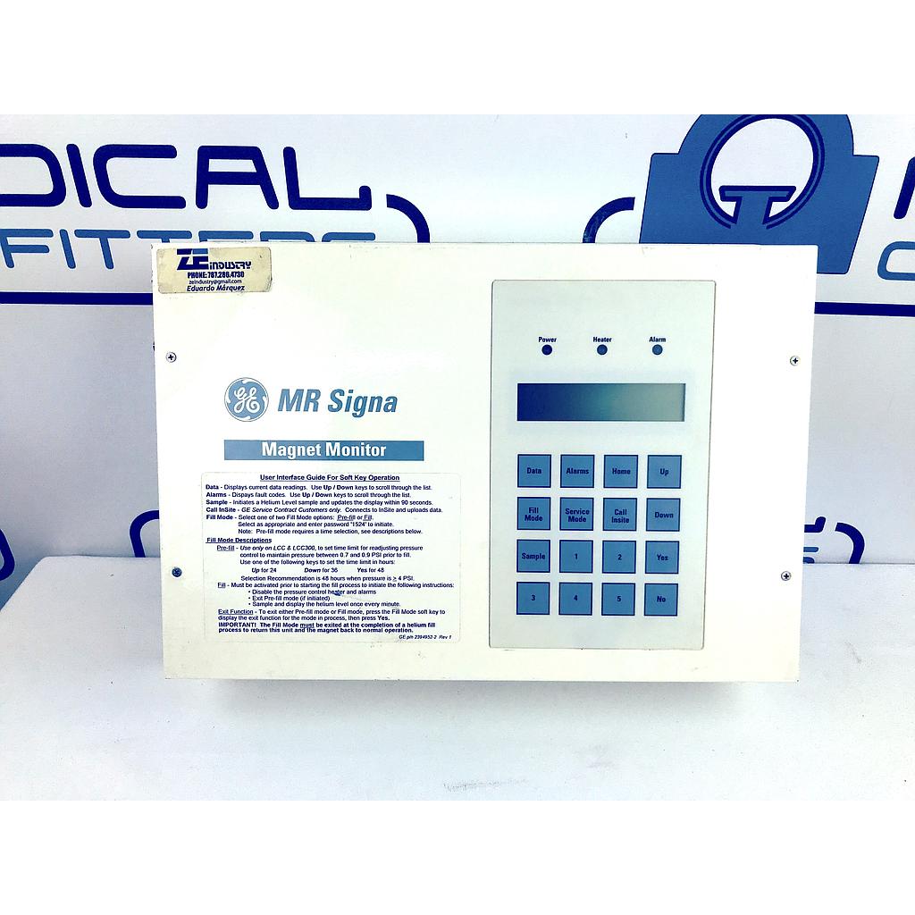 GE MRI Magnet Monitor 3, PN 2394952