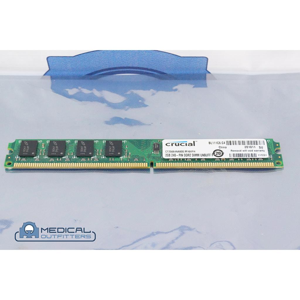 Crucial 2GB 240-PIN DDR2 DIMM UNBUFF P