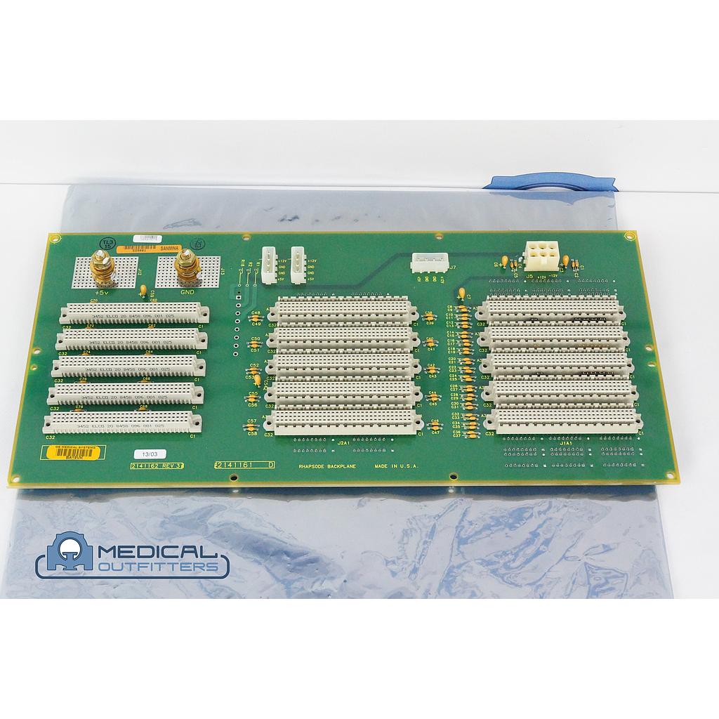 GE CT Lightspeed 16 Slice Rhapsode Backplane Board, PN 2141161, 2141162