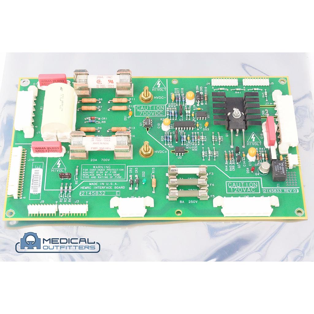GE CT LightSpeed HEMRC Interface Board, PN 2148532