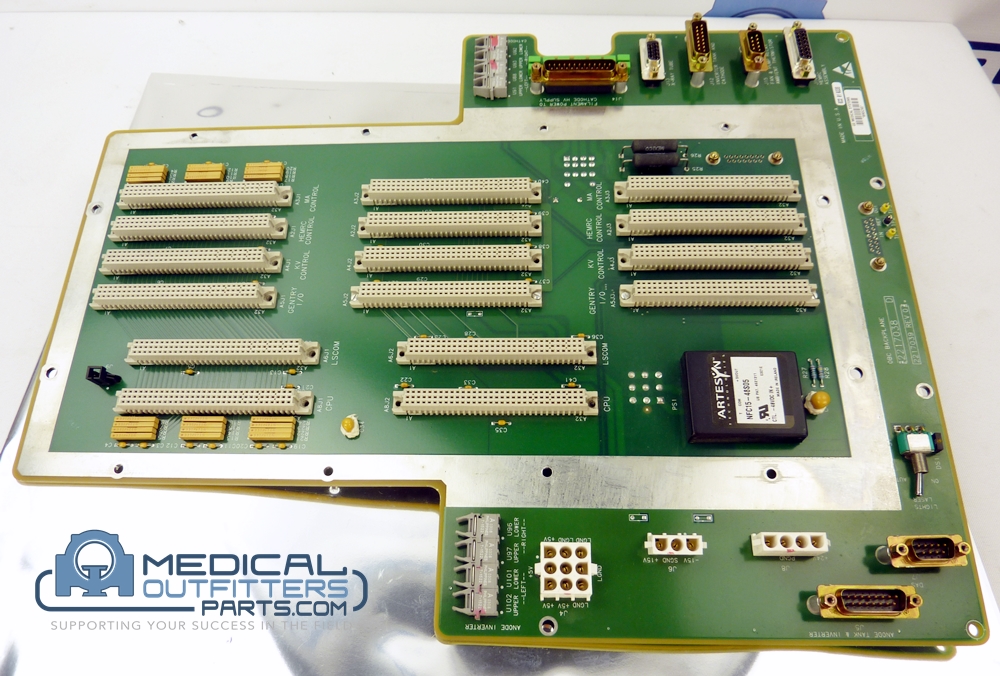 GE LightSpeed OBC Backplane, PN 2217038, 2217039