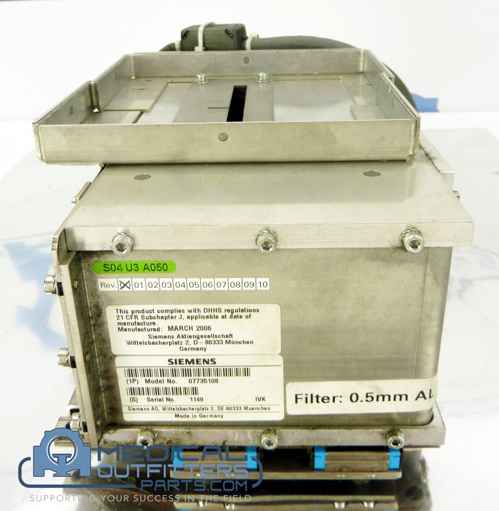 Siemens Emotion Tube Collimator P10G, PN 7735108