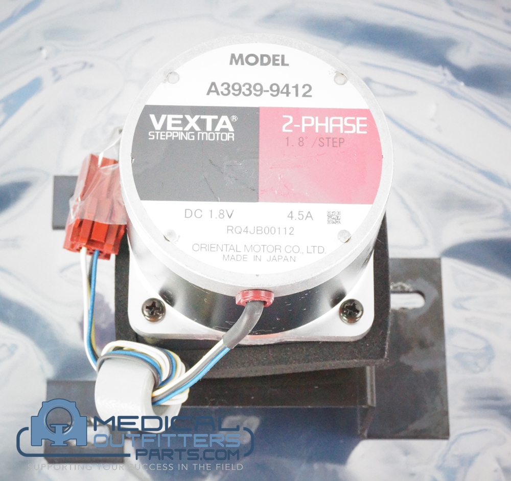 Kodak CR-950 DirectView Vexta Stepping Motor, 2 Phase, 1.8V, 4.5A, PN A3939-9412