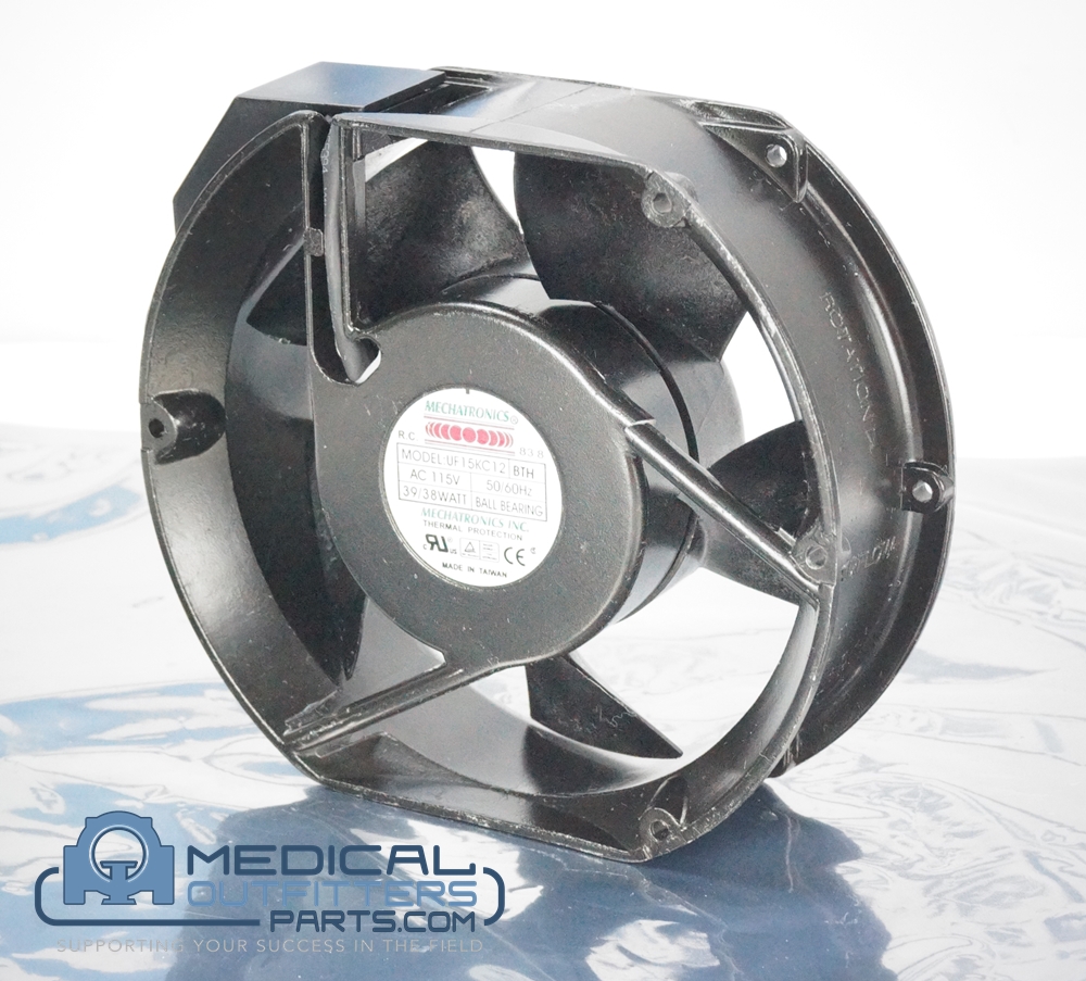 Mechatronics Fan Group Axial Fan, 115-230V, 60Hz, 38W, 0.34A, 3400RPM, PN UF15KC12