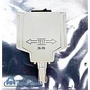 Siemens CT Sensation Switching Module ChangeOver, 1 Pole, with momentary switch, PN 286-896