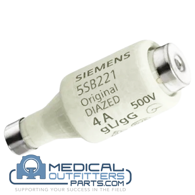 Siemens Fluoro Sireskop CX CX33 Diezed Fuse 4A T, 500V, PN 3010022