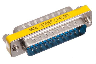 (Component) DSUB 25Pin Male to Male Adapter