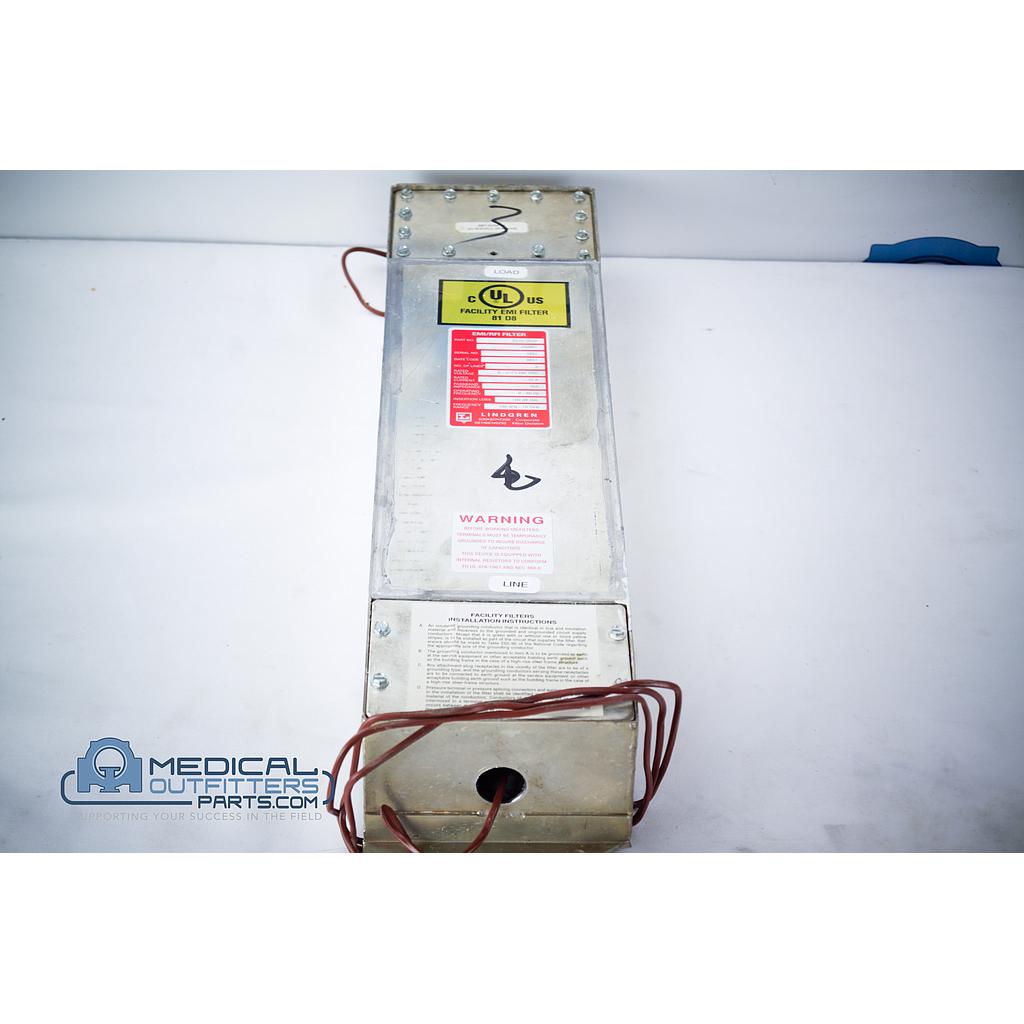 OEC 9000 C-ARM Lindgren EMI/RFI Filter. 0-277/460Vac, 20A, 150 kHz - 10 GHz, PN ELUL-2020