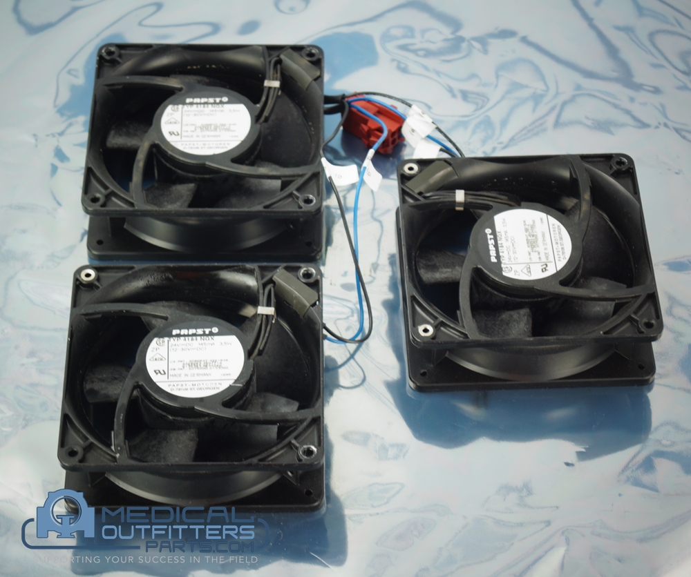 Papst Set 3 Fan 24VDC, 12-30V, 3.5W, 2800RPM, PN 4184NGX