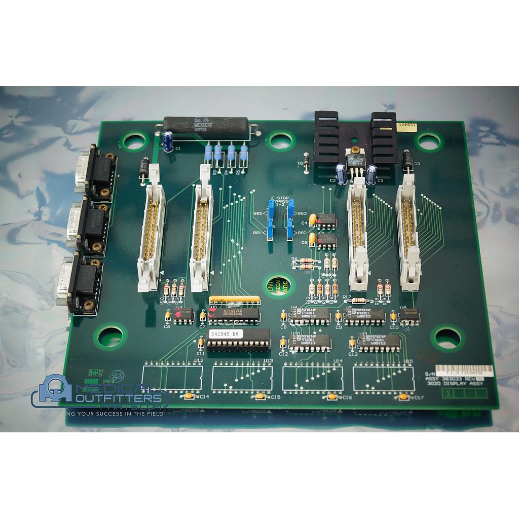 Picker MRI Polaris 3020 Display Panel PCB Assy, PN 383033