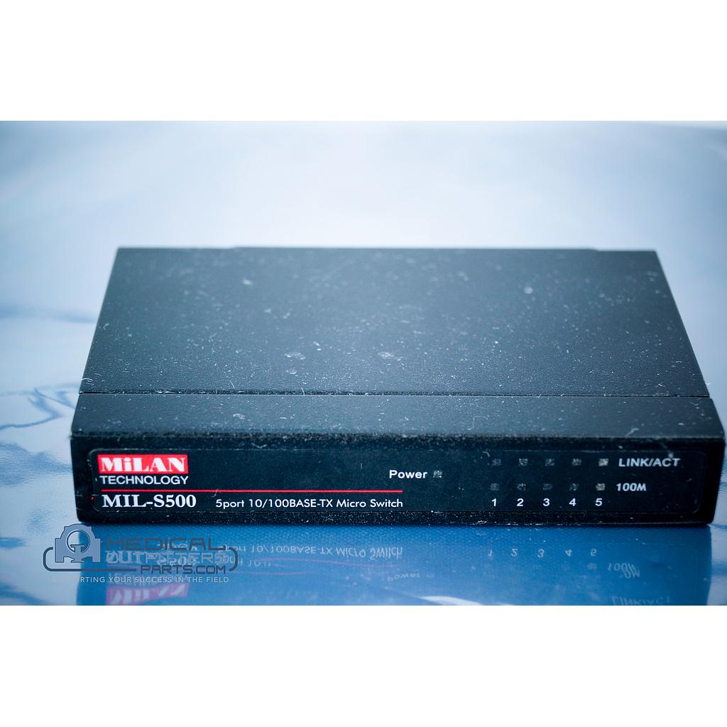 Milan Technology 5port 10/100 Base-TX Micro Switch, PN MIL-S500