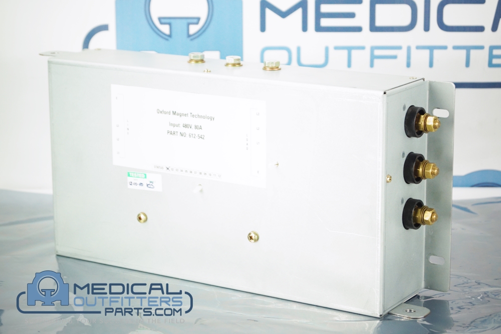 Siemens MRI Symphony/Harmony Filter 3 Phase, MK2 Main Filter 480V, 80A, PN 7121390, 612-542