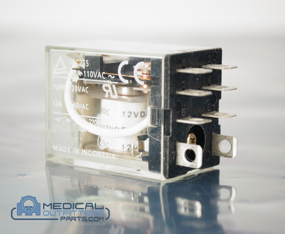 Siemens MRI Symphony/Harmony Relay 12V Coil 2 Pole, PN 4001645, IEC255