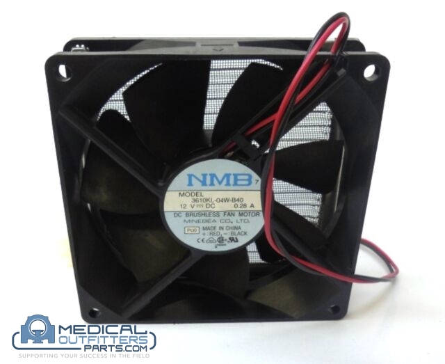 NMB Technologies Corporation Fan Axial 12VDC, PN 3610KL-04W-B40
