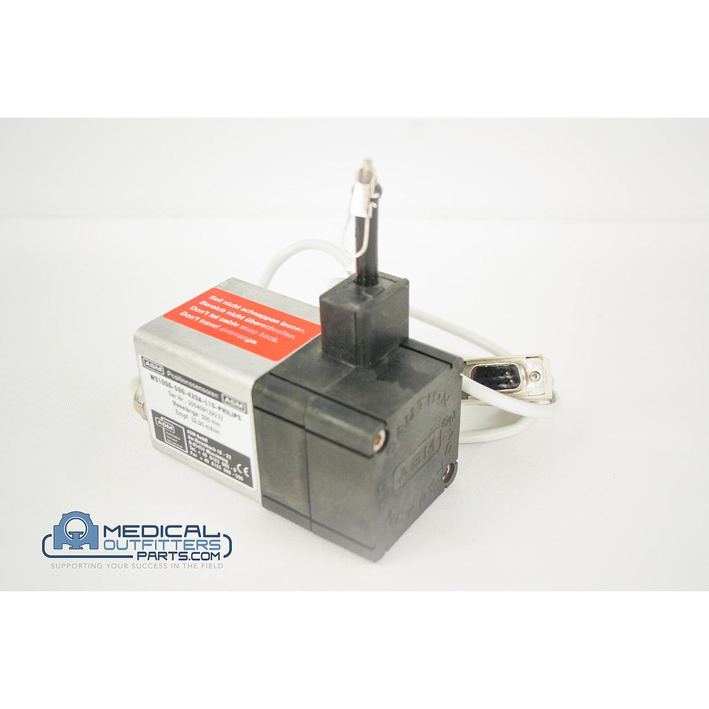 Philips Xray Bucky Diagnost TH Height Sensor 500mm, WS10SG-500-420A-L10, PN 451213055642