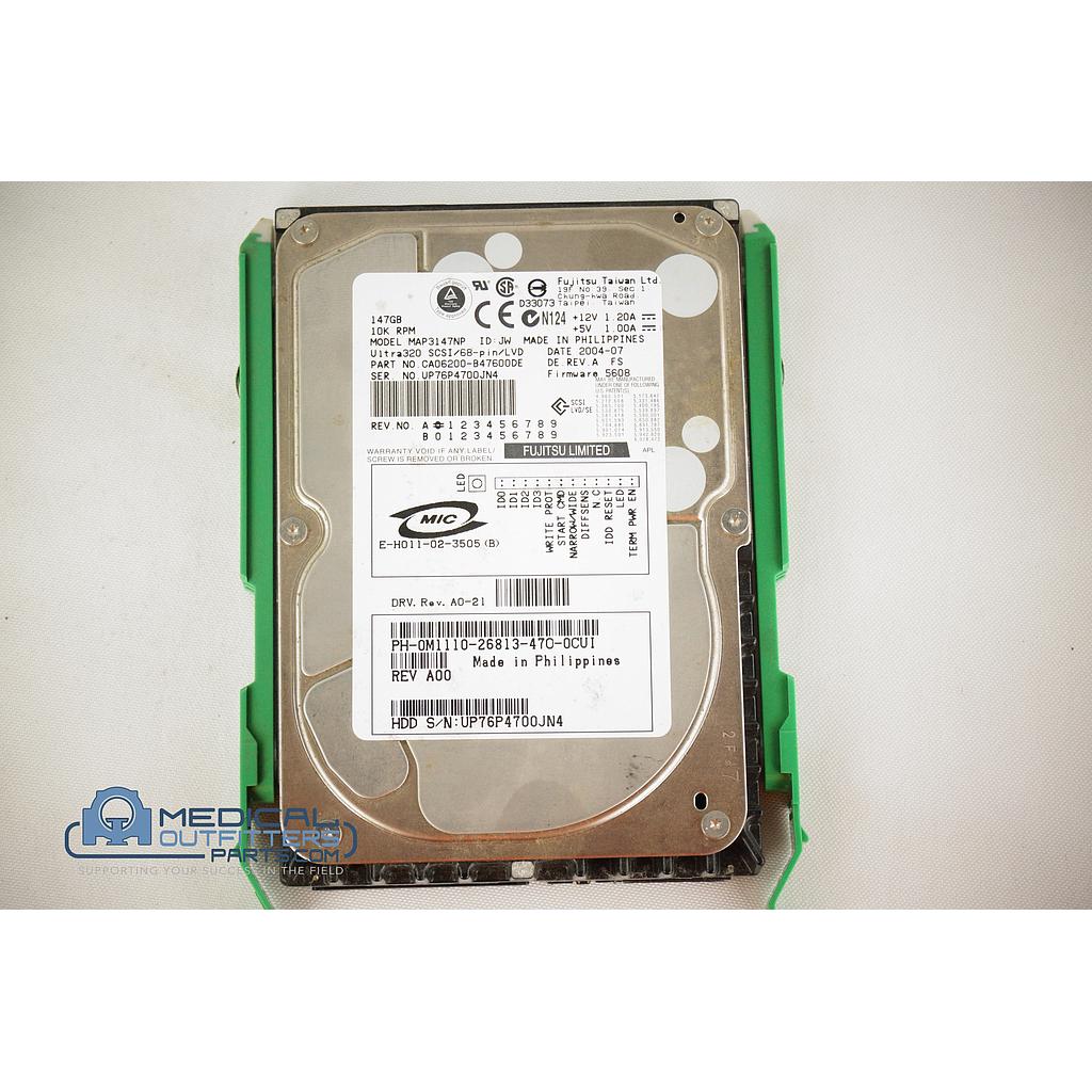 Dell 650 Fujitsu Ultra 320 SCSI/68-pin 10K RPM 147GB Hard Drive, PN MAP3147NP