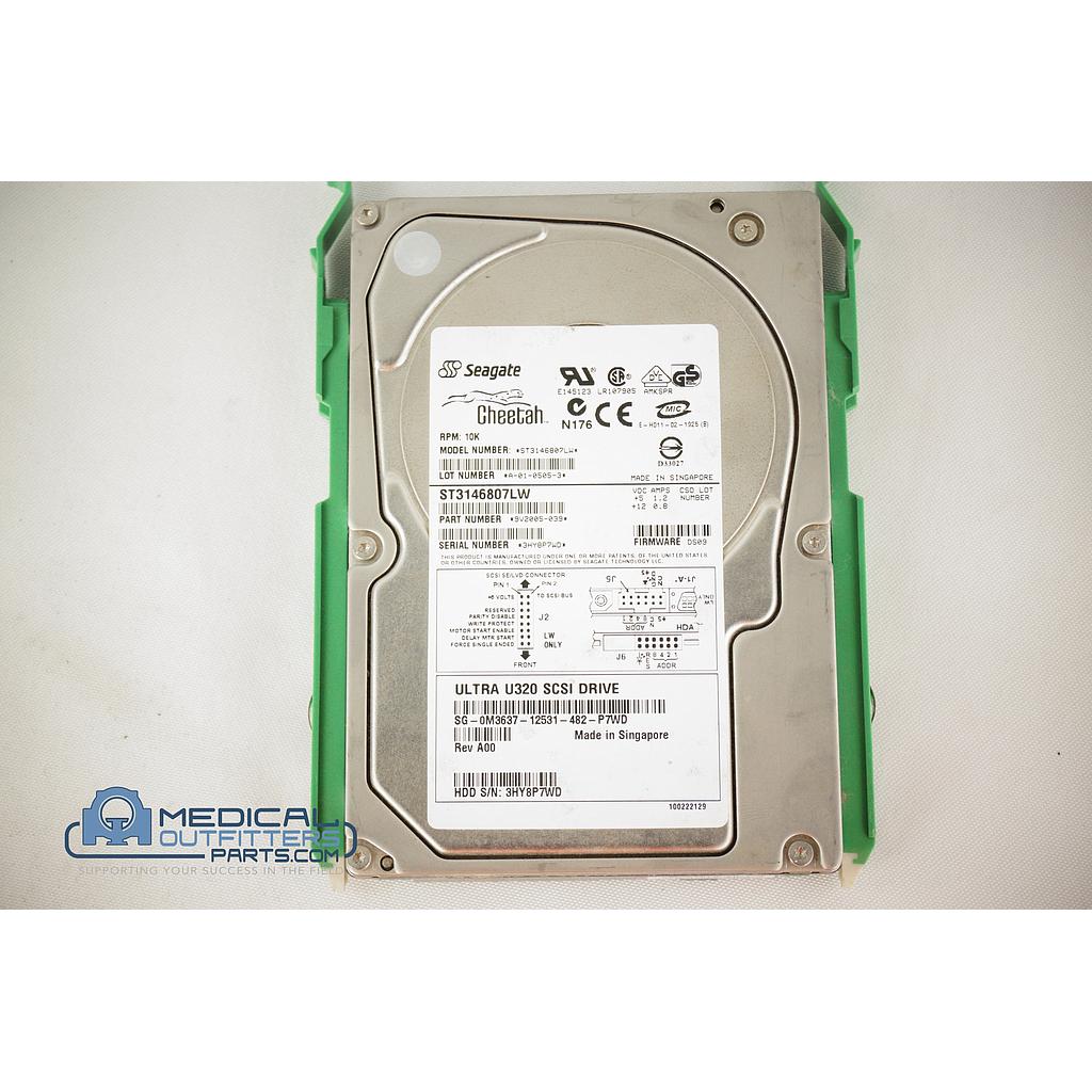 Dell 650 Seagate Cheetah 147GB 10K RPM Ultra320 SCSI 68-Pin Hard Drive, PN ST3146807LW