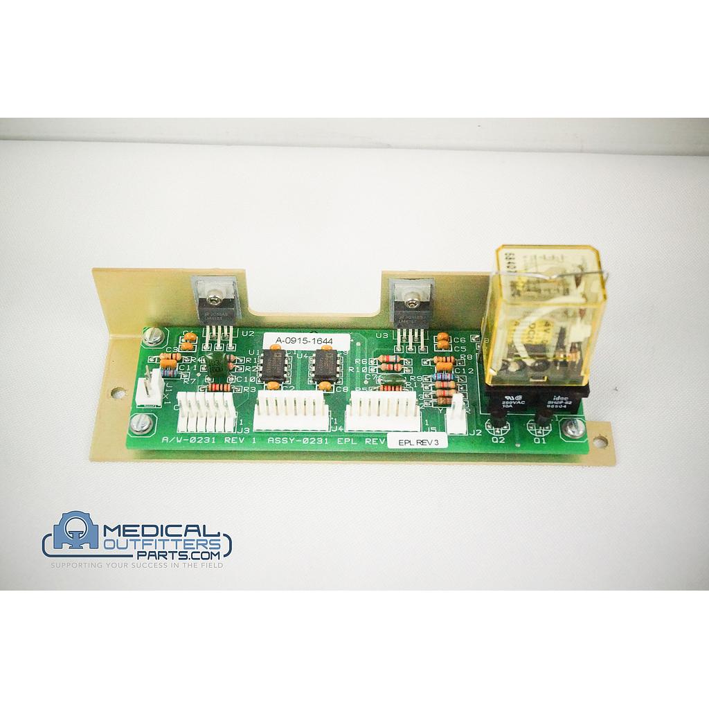 Hologic Lorad Multicare Platinum Motor Driver Board EPL, PN ASY-0231